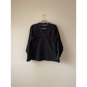 Black V-Neck Sweater